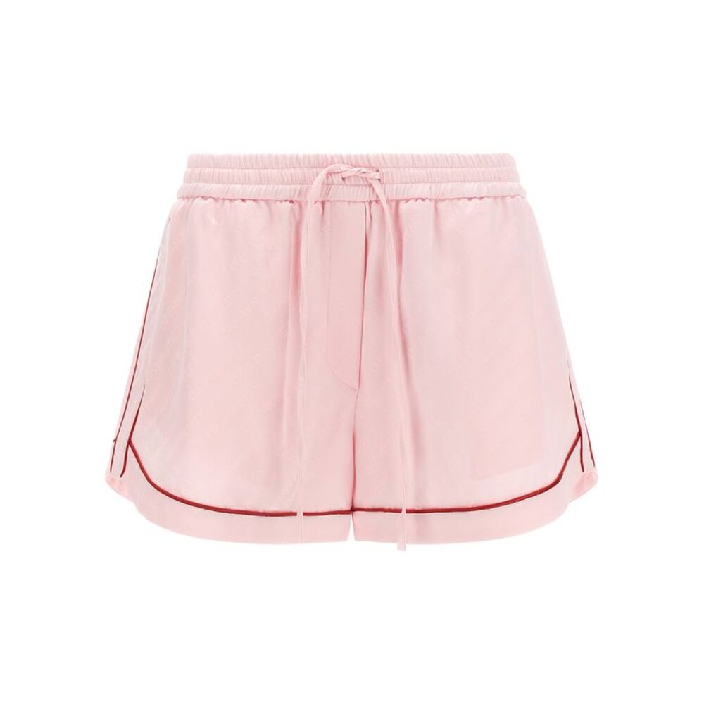 Off-White Multicolor Viscose Bermuda Women's Shorts